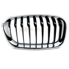 Outer Chrome Show Grill Left 51137371685 & Right 51137371686 Compatible With BMW 1 Series (F20) (2015-2017) Tag No.123