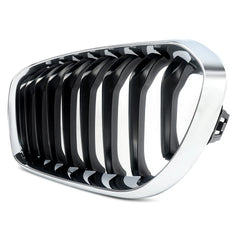 Outer Chrome Show Grill Left 51137371685 & Right 51137371686 Compatible With BMW 1 Series (F20) (2015-2017) Tag No.123