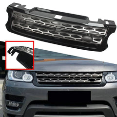 Black + Silver Show Grill LR054765 Compatible With Range Rover Sport - L494 (2014-2017) Tag No.41