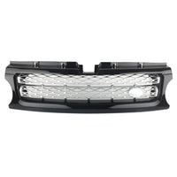 Glossy Black Show Grill LR030349 Compatible With Land Rover Range Rover Sport (L320) (2010-2013) Tag No.62