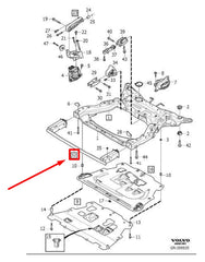 Front Bumper Member 31387240 Compatible With VOLVO XC90 (2016-2020)