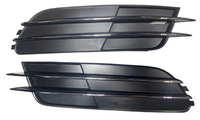 Fog Lamp Cover (Matt Black) Left 4GD807681 & Right 4GD807682 Compatible With AUDI A6 C7 2013-2015 Tag No.33