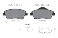 Front Brake Pad 32276932 31471409 31471410 2299701 P86033 32276932 32287456 Compatible With VOLVO XC40 536