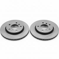 Rear Brake Disc Set 34216855007 34216792227 Compatible With BMW 3 Series E90