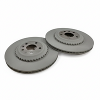 Rear Brake Disc Set LR114564 LR161919 Compatible With LAND ROVER DISCOVERY SPORT (L550) & RANGE ROVER EVOQUE (L551)