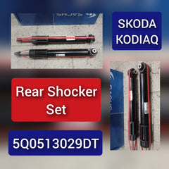Rear (Left & Right Same) Shock Absorber 5Q0513029D 5Q0513029DT Compatible With SKODA KODIAQ I (NS6, NS7, NV7) & SUPERB III (3V3) (1PCS)