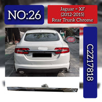Rear Trunk Chrome C2Z17818 Compatible With Jaguar XF (2012-2015) Tag No.26