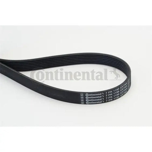 Multi Rib Belt Kit 7PK1196 7PK1196K1 Compatible With MERCEDES-BENZ C-CLASS (W205) E-CLASS (W213) GLC (X253) (CONTINENTAL)