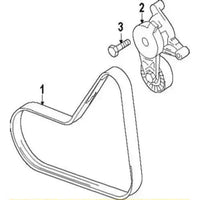 MULTI-RIB BELT 6PK1070 03L903137T Compatible With VW JETTA IV (162, 163, AV3, AV2) | JETTA / CLASICO | VENTO (CONTINENTAL)
