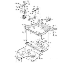 Front Right Engine Torque Strut Mount 31430195 Compatible With Volvo S90 XC90 II 2.0 Diesel