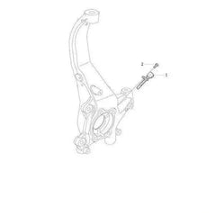 Front Left/Right ABS Wheel Speed Sensor 31362356 32279594 Compatible With VOLVO S90 II (234) & V90 II Estate (235) & XC60 II (246) & XC90 II (256)