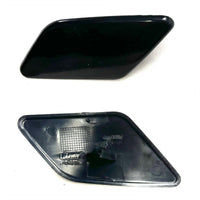 Front Headlight Washer Cap Set Left 39886377 & Right 39886397 Compatible With Volvo S40 (2008-13)