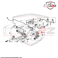 Rear Right ABS Wheel Speed Sensor 57470SNA003 57470SNA013 57470SNA023 Compatible With HONDA CIVIC