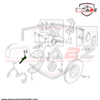 Front Left/Right ABS Wheel Speed Sensor 32214293 Compatible With VOLVO XC40 (536 Tag.21