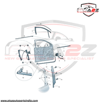 Front Left Power Window Regulator 5E0837461 5E0837461B 5ED837461 Compatible with SKODA OCTAVIA III (5E3, NL3, NR3)
