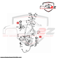 Fuel Pump Lock Ring 1644700230 Compatible With Mercedes-Benz W164 Tag No.19