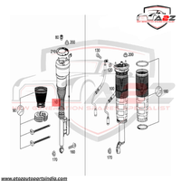 Front Right Air Suspension Shock Absorber Strut 2223200213 2223204813 2223202400 222320481389 222320200089 Compatible With MERCEDES-BENZ S-CLASS (W222, V222, X222) (2016-22)