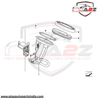 Fuel Pump 16117373514 16146766152 Compatible With BMW 5 Series (E60) Tag No.66