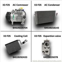 AIR CONDITIONING EXPANSION VALVE 64119226078 64116934406 64116981484 64119182512 Compatible with BMW 3 Series (E90) & X1 (E84) & X3 (F25)