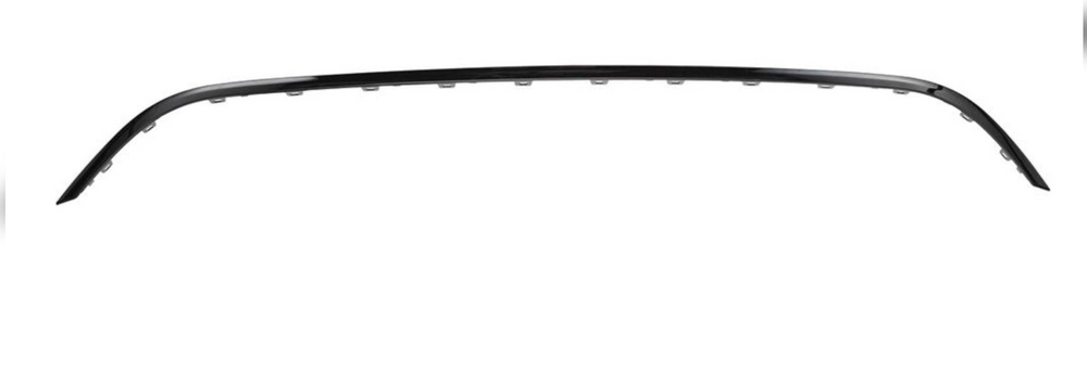 Glossy Black Rear Bumper Chrome T2H49208 Compatible With Jaguar XF (2021-2024) Tag No.27