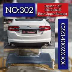 Rear Upper Bumper C2Z14002XXX Compatible With Jaguar XF (2012-2015) Tag No.302