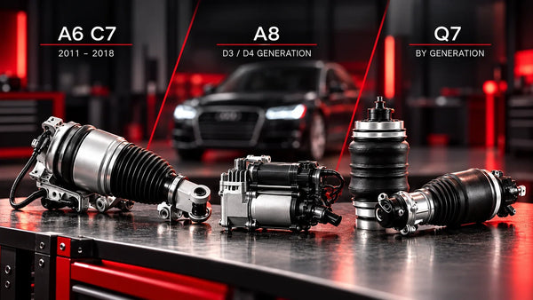 Audi Air Suspension Price in India: A6 C7, A8 and Q7 Parts by Generation