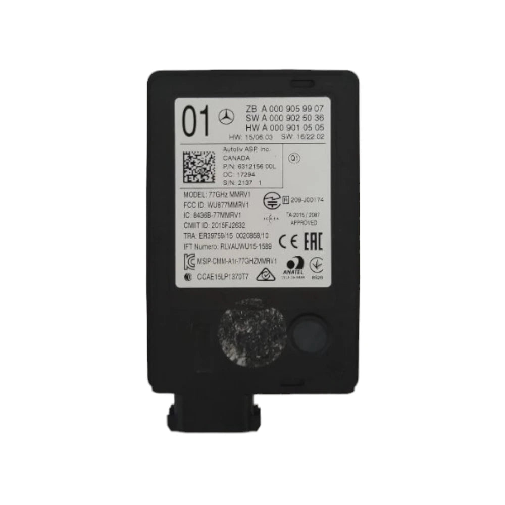 Radar Sensor Blind Spot Module A0009059907 Compatible With Mercedes Benz W213