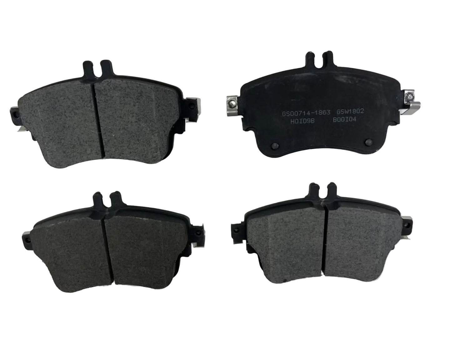 Front Brake Pad Set 0084200420 Compatible With Mercedes Benz W246 W176
