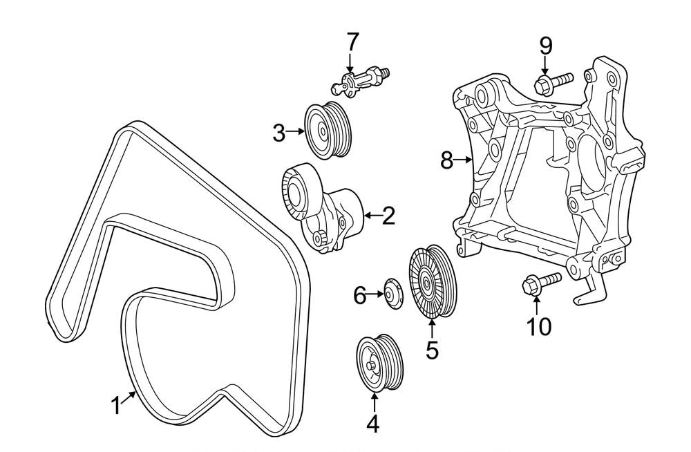 Multi Rib Belt 6PK2155 A0019933496 0119971992 0119975292 0129975292 Compatible With MERCEDES-BENZ C-CLASS (W204) CLS (C218) E-CLASS (W212) (CONTINENTAL)