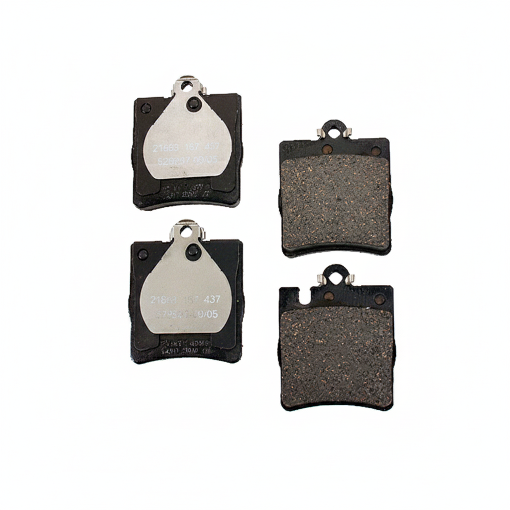 Rear Brake Pad Set 0034202820 Compatible With Mercedes Benz W203