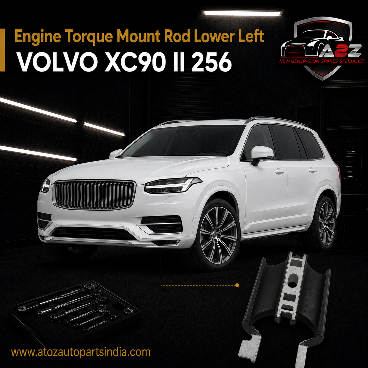 Engine Torque Mount  Rod Lower Left 31330594 Compatible With VOLVO XC90 II 256 Tag No: 7