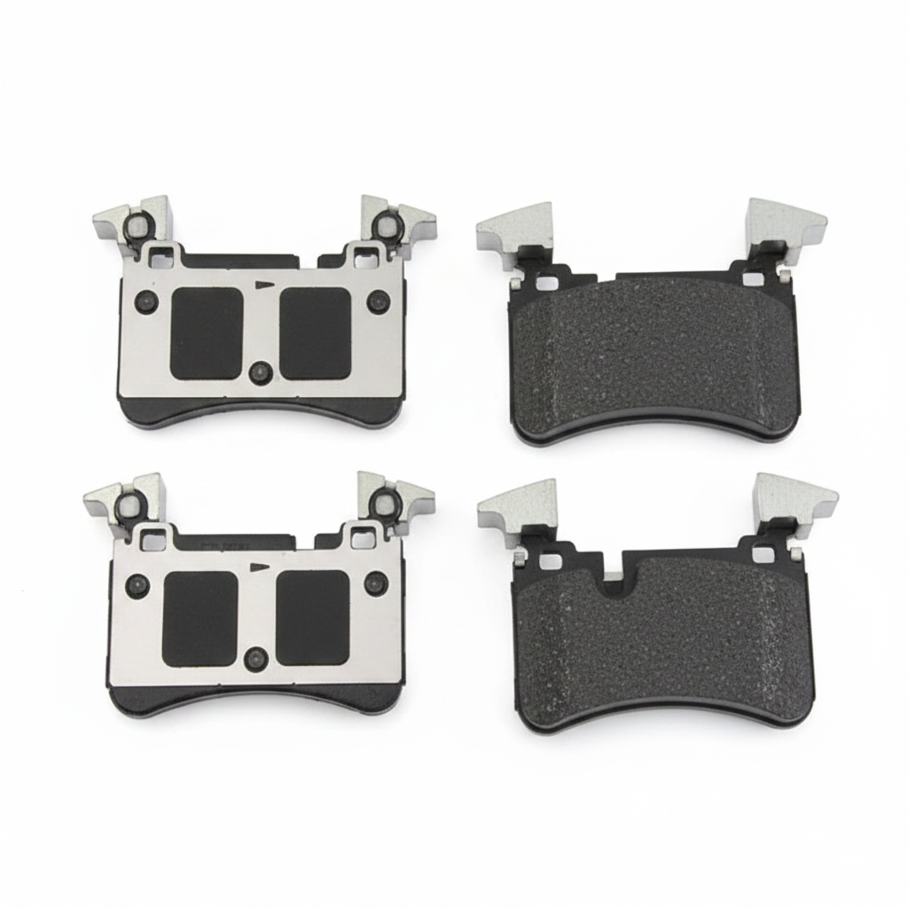 Rear Brake Pad Set 0054202520 Compatible With Mercedes Benz W211