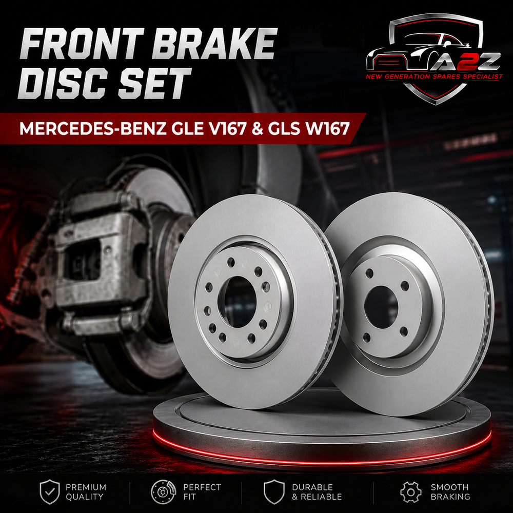 Front Brake Disc Set 1674210601 A1674210601 Compatible With MERCEDES-BENZ GLE V167 & GLS W167