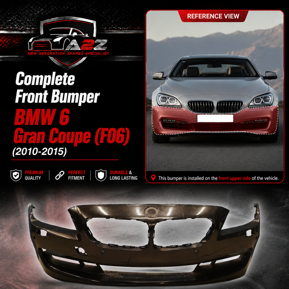 Front Bumper 51117282896 Compatible With BMW 6 Gran Coupe (F06) Tag No.503