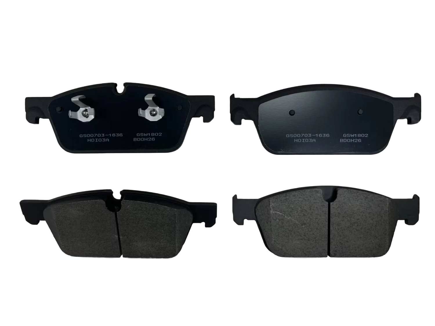Front Brake Pad Set 0064203720 Compatible With Mercedes Benz W166 X166