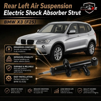Rear Left Air Suspension Electric Shock Absorber Strut 37126799911 37126872327 Compatible With BMW X3 (F25)