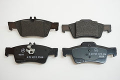 Rear Brake Pad Set 0074206720 Compatible With Mercedes Benz W212 W204