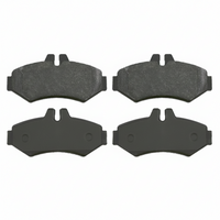 Rear Brake Pad Set 0084204320 Compatible With Mercedes Benz W741 W901 W902