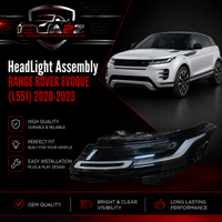 Complete Headlight Assy Right LR159607  LR116009 LR135967 LR135968 & Left LR159613 LR116015 LR135970 LR135969 Compatible With RANGE ROVER EVOQUE (L551) Tag No.05