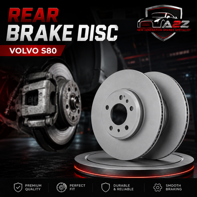 Rear Brake Disc 31341483 Compatible With VOLVO S80