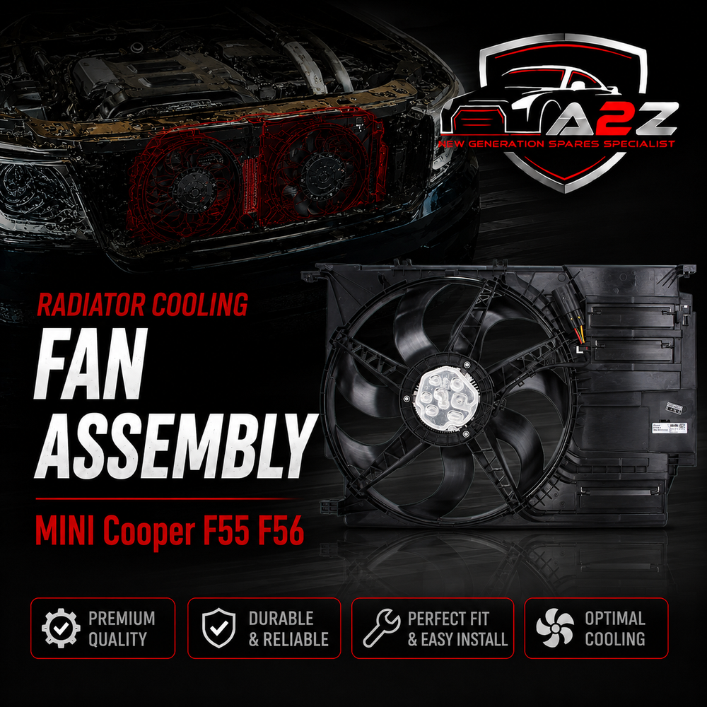 Radiator Cooling Fan Assembly 17427617607 Compatible With MINI Cooper F55 F56