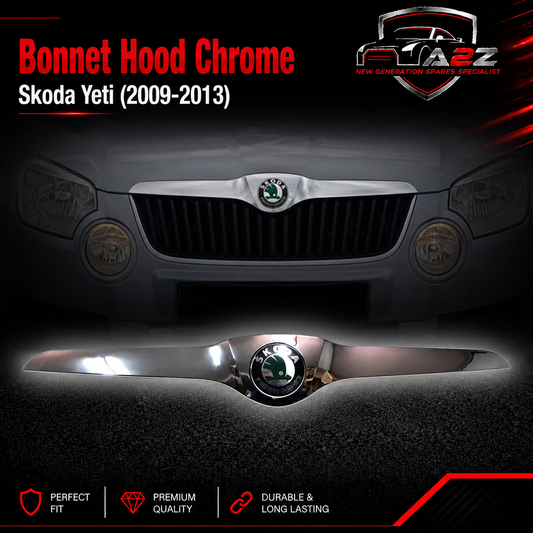 Bonnet Hood Chrome 5L0853633 Compatible With Skoda Yeti (2009-2013) Tag No.180