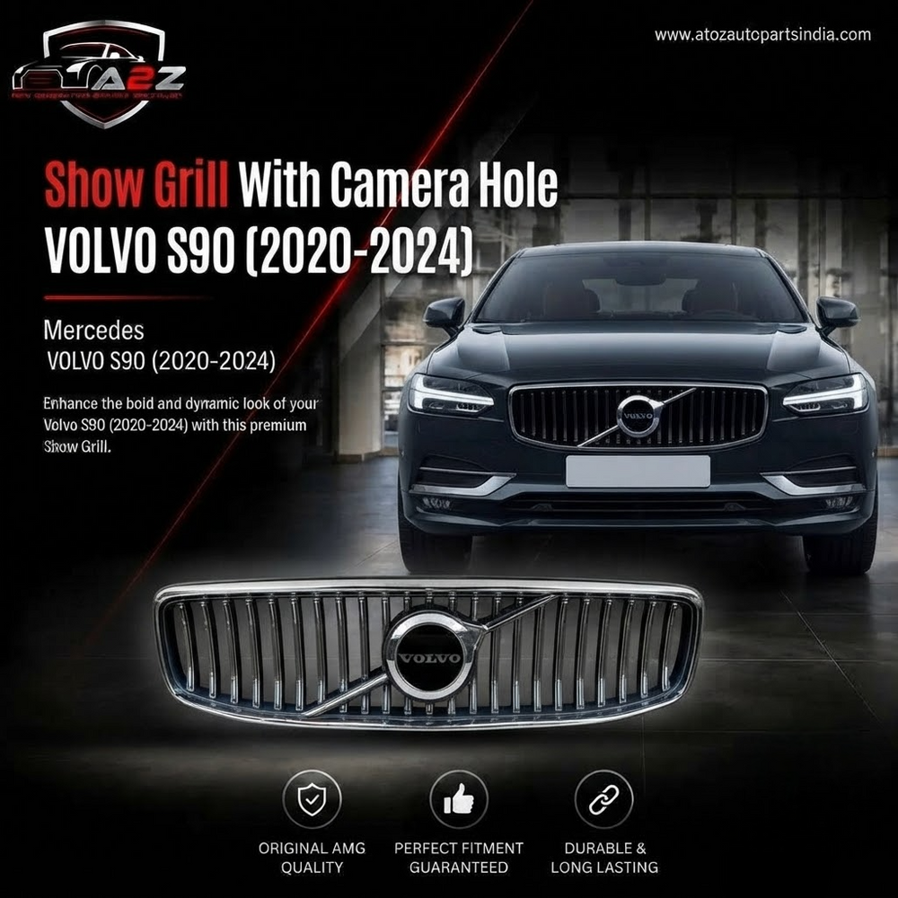 Show Grill With Camera Hole 32365026 Compatible With VOLVO S90 (2020-2024) Tag No.42