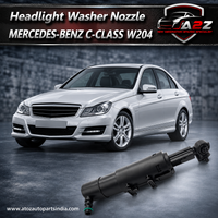 Headlight Washer Nozzle Compatible With MERCEDES-BENZ C-CLASS W204 Headlight Washer Nozzle Left 2048602747 A2048602747 & Right 2048602847 A2048602847