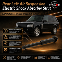 Rear Left Air Suspension Electric Shock Absorber Strut LR023580 LR020528 LR012998 LR012997 Compatible With LAND ROVER RANGE ROVER III (L322)