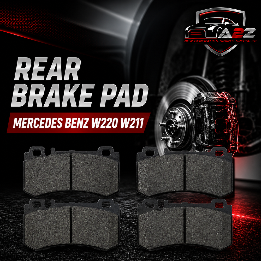 Rear Beake Pad Set 0034206220 Compatible With Mercedes Benz W220 W211