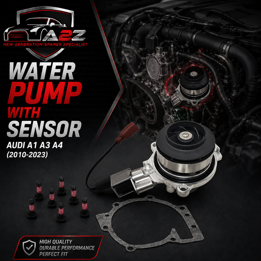 Water Pump With Sensor  04L121011E Compatible With AUDI A1 A3 A4 A6  Q5 Q3 Tag-W-17 T-2
