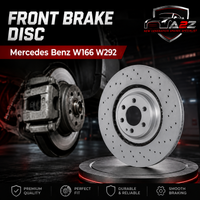 Front Brake Disc 1664211012 Compatible With Mercedes Benz W166 W292