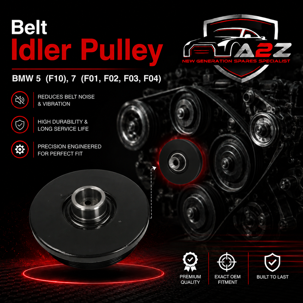 Belt Pulley VD1130 11237800026 Compatible With BMW 5 (F10), 7 (F01, F02, F03, F04) (CONTINENTAL)