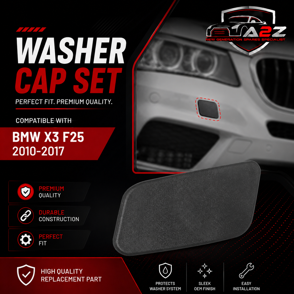 Washer Cap Left 51117212953 51117261099 & Right 51117212954 51117261100 Compatibe With BMW F25 Tag No.481